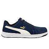 Bezpečnostní polobotka PUMA ICONIC SUEDE NAVY LOW S1P