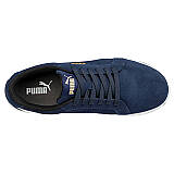 Bezpečnostní polobotka PUMA ICONIC SUEDE NAVY LOW S1P