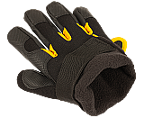 Zimní pracovní ochranné rukavice KALYTOS WTR GLOVES, černo-žluté