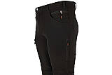 Outdoorové strečové kalhoty Bennon FOBOS TROUSERS BLACK, černé