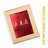 Unisex triko CHAMEO XMAS, červená + box