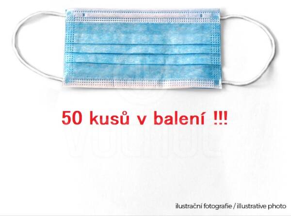 Jednorázová ústenka, 50 kusů v balení