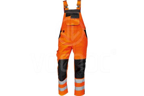 Reflexní laclové kalhoty KNOXFIELD HI-VIS, oranžové