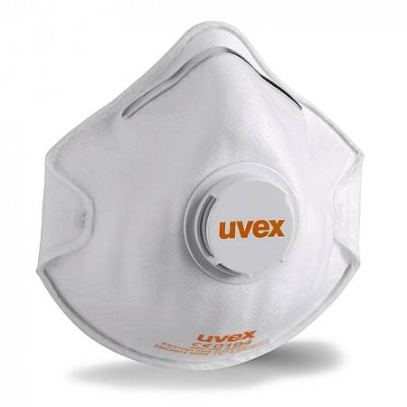 Respirátor Uvex Silv-Air 2210 FFP2, bílý