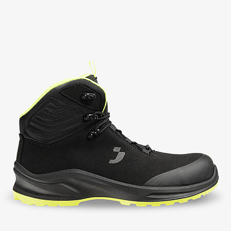 Bezpečnostní kotníková obuv SAFETY JOGGER MODULO S3S MID ESD non-metal, černá/zelená