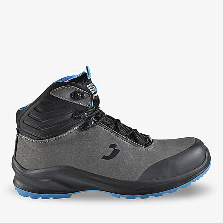 Bezpečnostní kotníková obuv SAFETY JOGGER MODULO S3S MID ESD non-metal, šedá/modrá