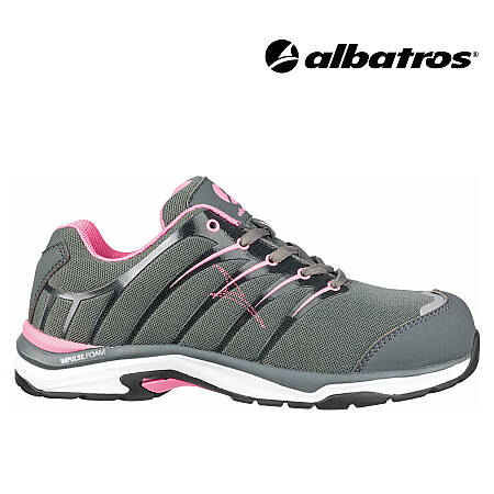 Dámská bezpečnostní polobotka ALBATROS Twist Pink WNS Low S1P ESD